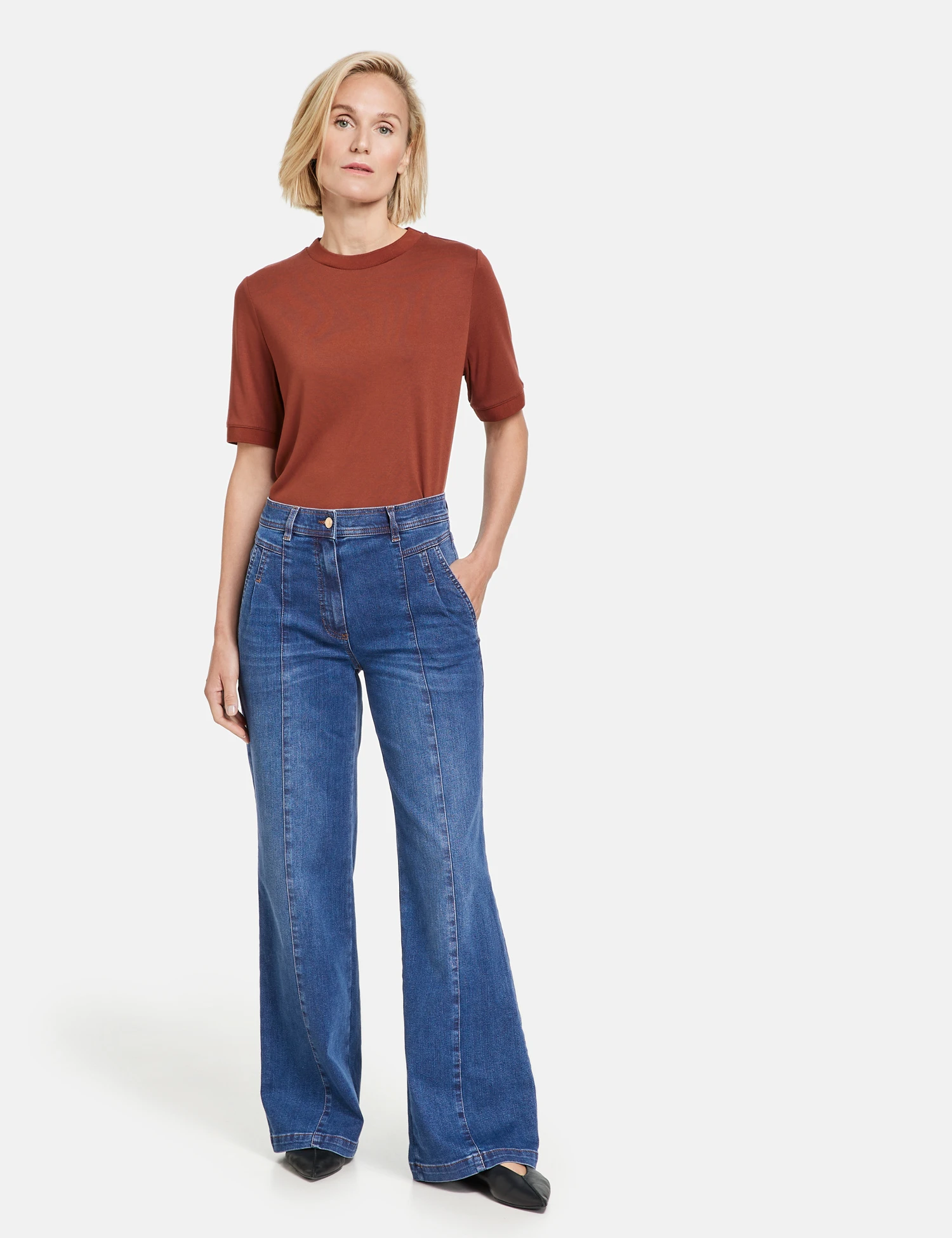 Gerry Weber Modische Jeans Wide Leg 7 Gerry Weber Modische Jeans Wide Leg – Bild 7