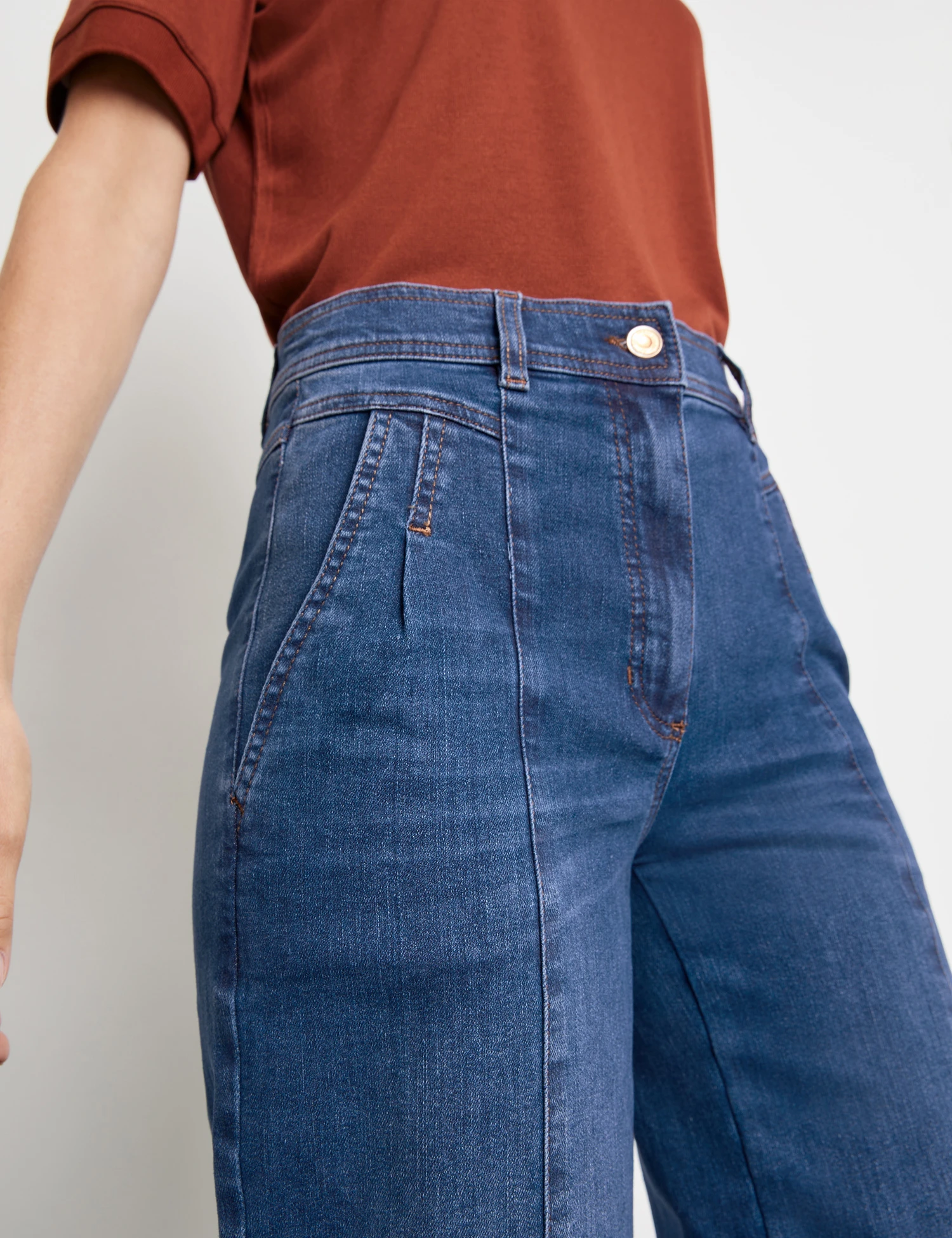 Gerry Weber Modische Jeans Wide Leg 4 Gerry Weber Modische Jeans Wide Leg – Bild 4