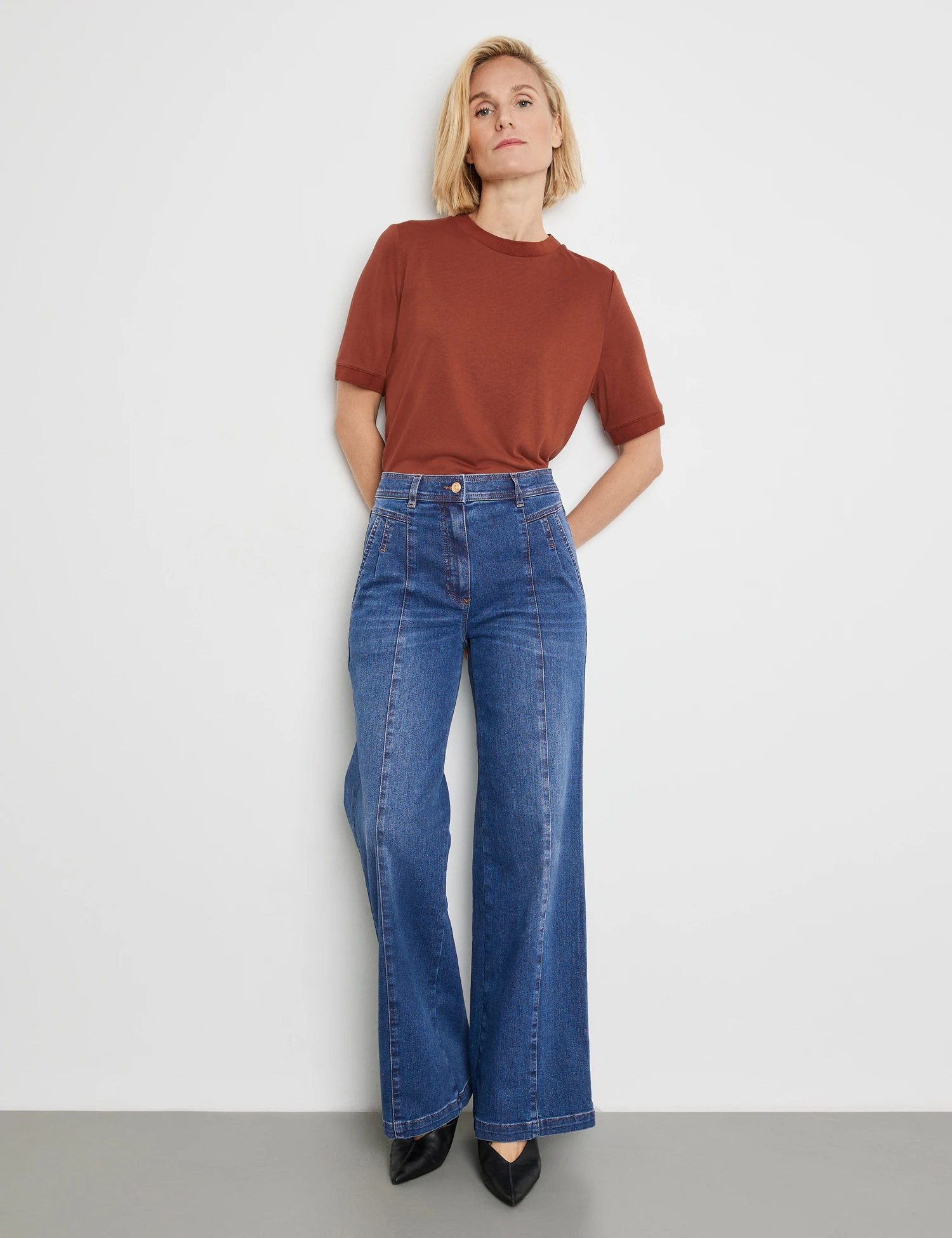 Gerry Weber Modische Jeans Wide Leg 1 Gerry Weber Modische Jeans Wide Leg