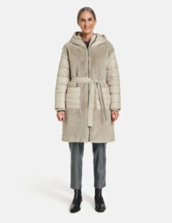 Gerry Weber Modischer Mantel Mit Material-Patch 13 Gerry Weber Modischer Mantel Mit Material-Patch -Gerry Stil Geschaft modischer mantel mit material patch 01