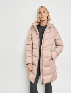 Gerry Weber Modischer Steppmantel Mit Kapuze