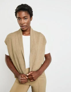 Gerry Weber Offener Cardigan Mit Schalkragen Und Weitem Arm