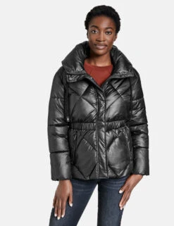 Gerry Weber Outdoorjacke Mit Elastischem Taillenband -Gerry Stil Geschaft outdoorjacke mit elastischem taillenband 01