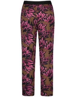 Palazzohose Mit Floralprint Carlotta -Gerry Stil Geschaft palazzohose mit floralprint carlotta 03