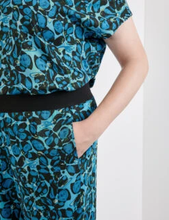 Palazzohose Mit Print Carlotta 10 Palazzohose Mit Print Carlotta -Gerry Stil Geschaft palazzohose mit print carlotta 100