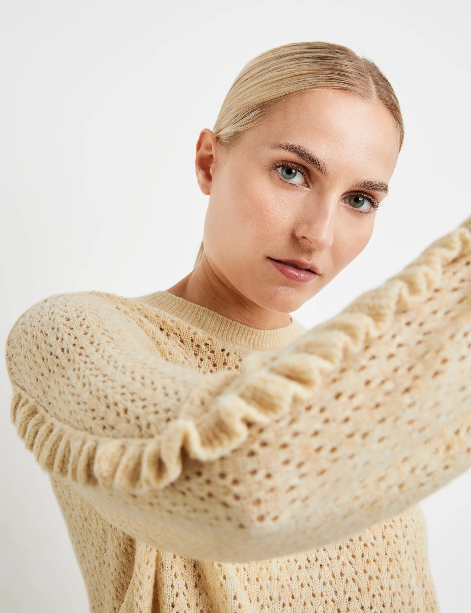 Taifun Pullover Mit Ajourmuster 4 Taifun Pullover Mit Ajourmuster – Bild 4