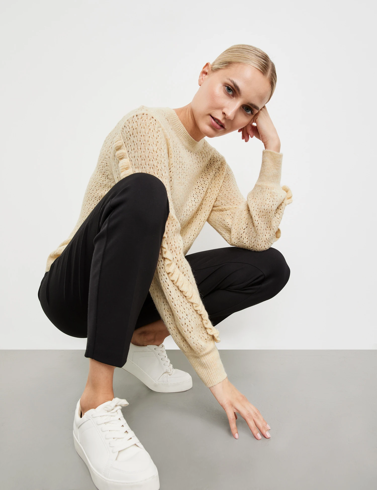 Taifun Pullover Mit Ajourmuster 5 Taifun Pullover Mit Ajourmuster – Bild 5