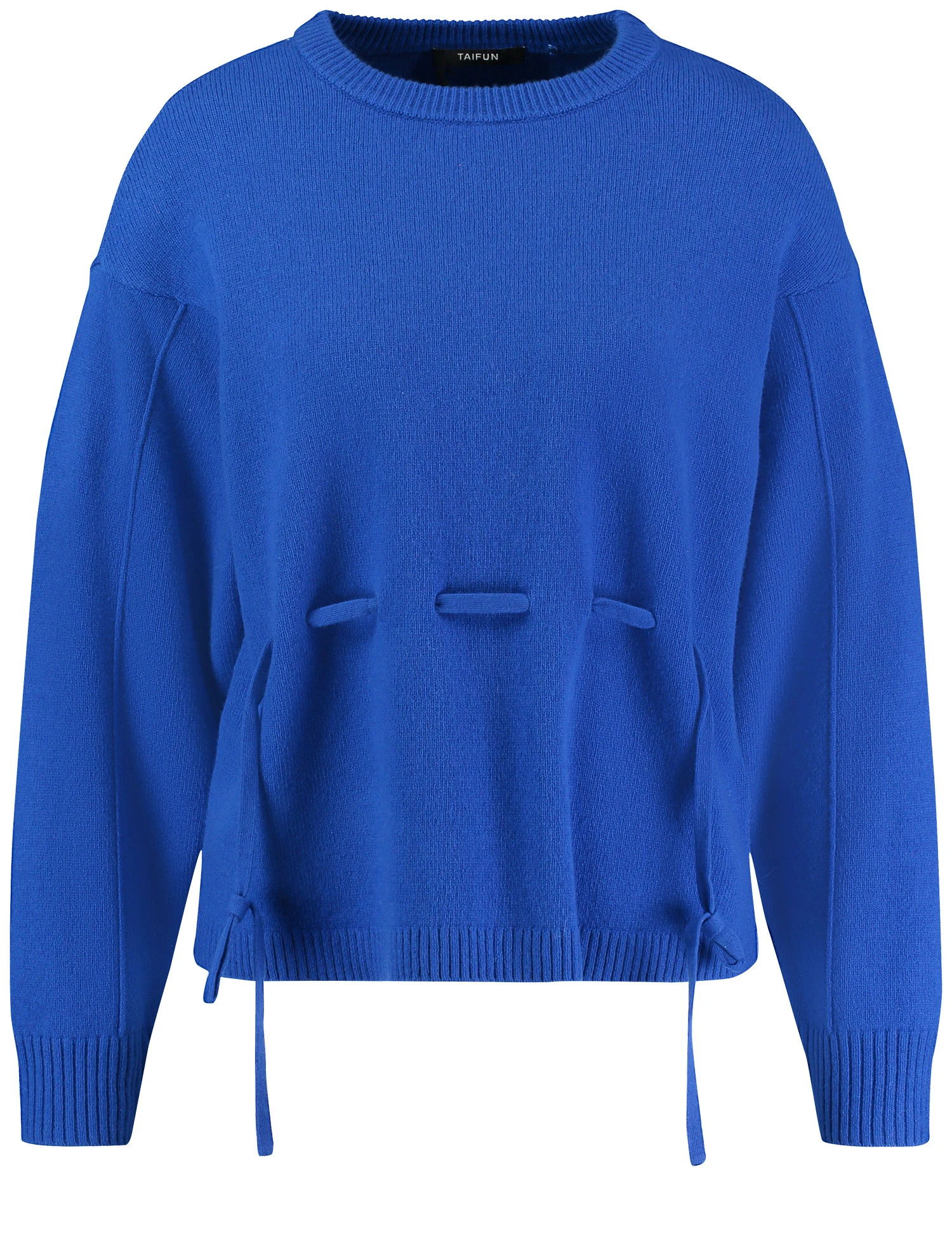 Taifun Pullover Mit Bändchen-Dekor 2 Taifun Pullover Mit Bändchen-Dekor – Bild 2