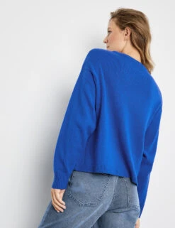 Taifun Pullover Mit Bändchen-Dekor 12 Taifun Pullover Mit Bändchen-Dekor -Gerry Stil Geschaft pullover mit baendchen dekor 104