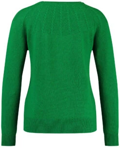 Gerry Weber Pullover Mit Dekorativem Strickmuster -Gerry Stil Geschaft pullover mit dekorativem strickmuster 03