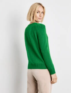 Gerry Weber Pullover Mit Dekorativem Strickmuster -Gerry Stil Geschaft pullover mit dekorativem strickmuster 104