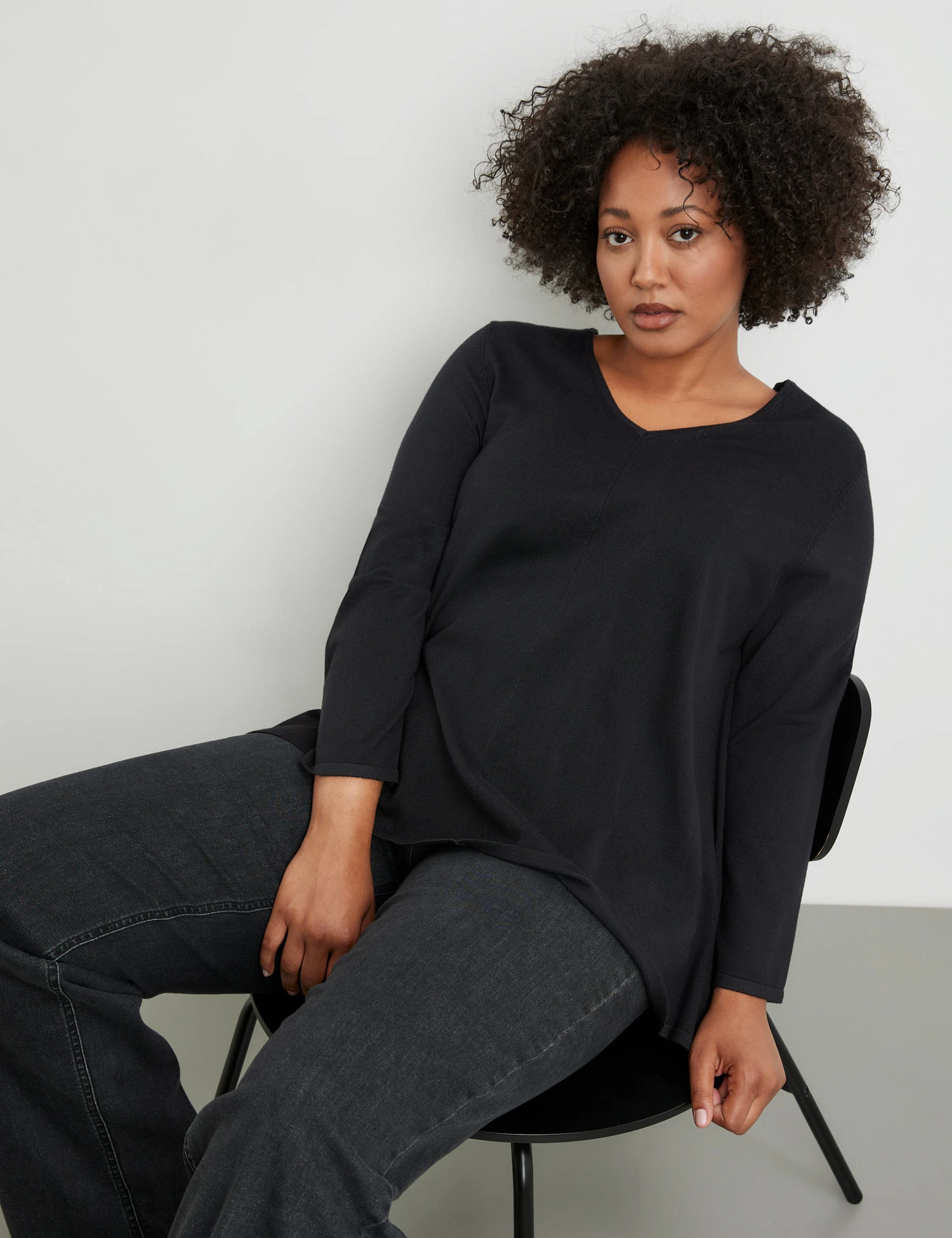 Pullover Mit Leo-Einsatz Im Rücken 5 Pullover Mit Leo-Einsatz Im Rücken – Bild 5