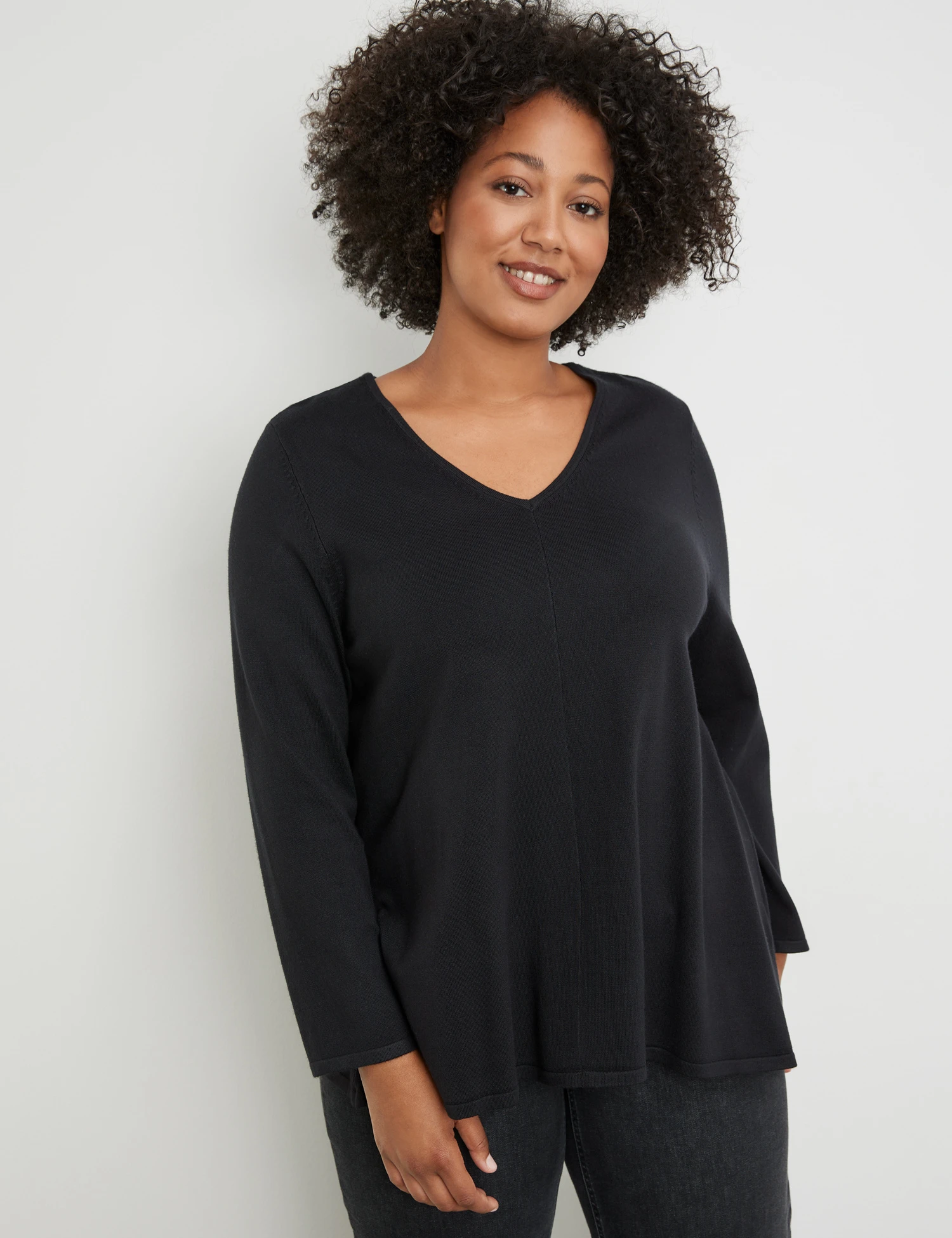 Pullover Mit Leo-Einsatz Im Rücken 1 Pullover Mit Leo-Einsatz Im Rücken