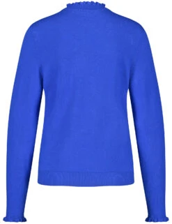 Taifun Pullover Mit Rüschenkanten -Gerry Stil Geschaft pullover mit rueschenkanten 03