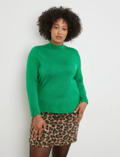 Pullover Mit Turtleneck