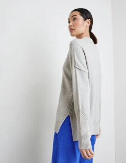 Taifun Pullover Mit Wording-Stickerei -Gerry Stil Geschaft pullover mit wording stickerei 104