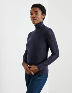 Gerry Weber Rollkragenpullover Mit Strickdetail