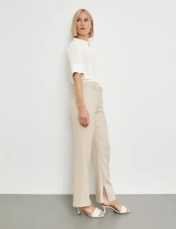 Gerry Weber Schicke Hose Mit Reißverschluss Am Saum 11 Gerry Weber Schicke Hose Mit Reißverschluss Am Saum -Gerry Stil Geschaft schicke hose mit reissverschluss am saum 102