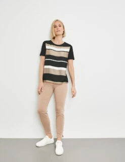 Gerry Weber Schickes Blusenshirt Aus Material-Patch 11 Gerry Weber Schickes Blusenshirt Aus Material-Patch -Gerry Stil Geschaft schickes blusenshirt aus material patch 102
