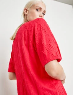 Taifun Schlichtes Jerseykleid Mit Weitem Raglanärmel -Gerry Stil Geschaft schlichtes jerseykleid mit weitem raglanaermel 100