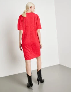 Taifun Schlichtes Jerseykleid Mit Weitem Raglanärmel -Gerry Stil Geschaft schlichtes jerseykleid mit weitem raglanaermel 104