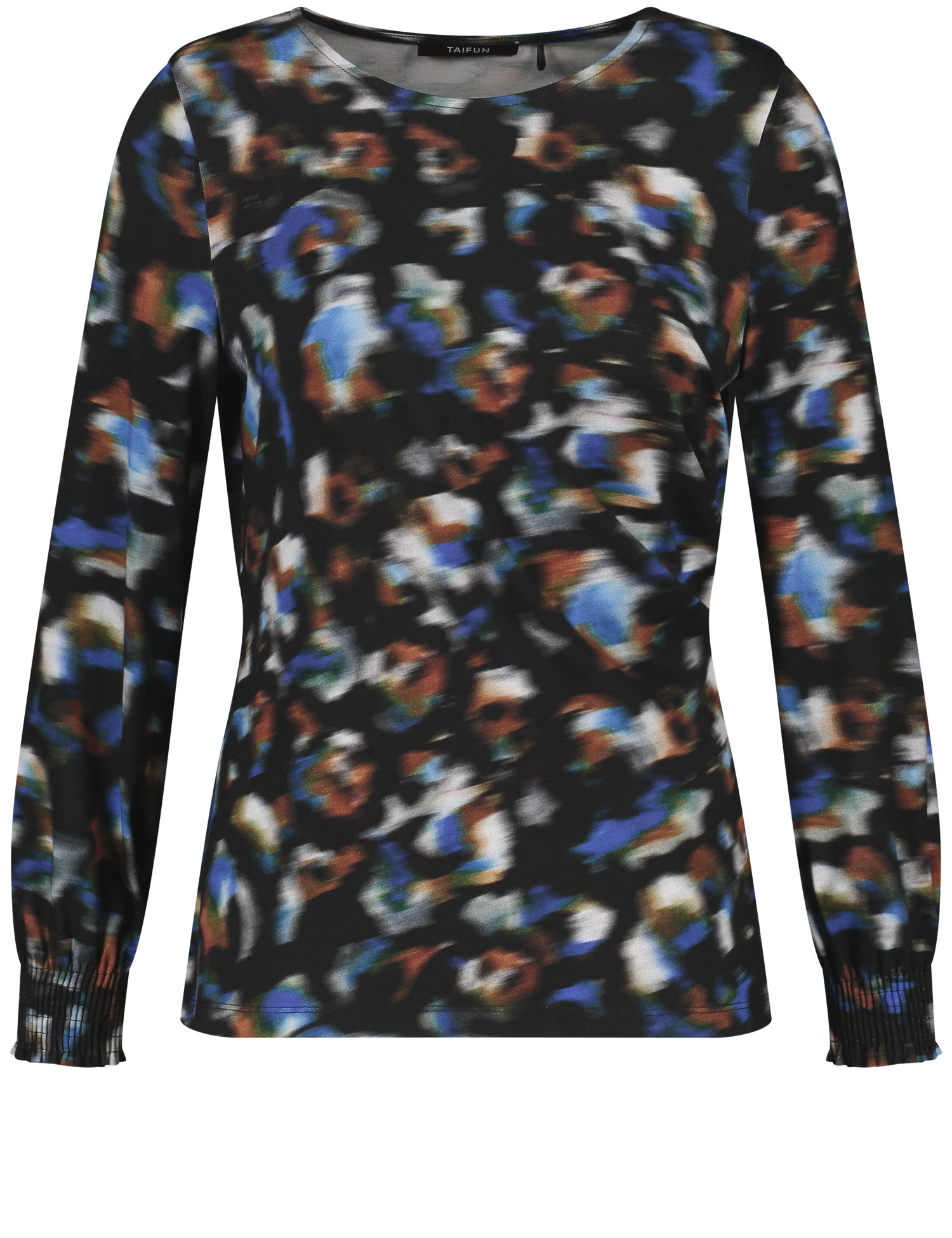 Taifun Shirt Mit Gesmokten Ärmelenden 2 Taifun Shirt Mit Gesmokten Ärmelenden – Bild 2