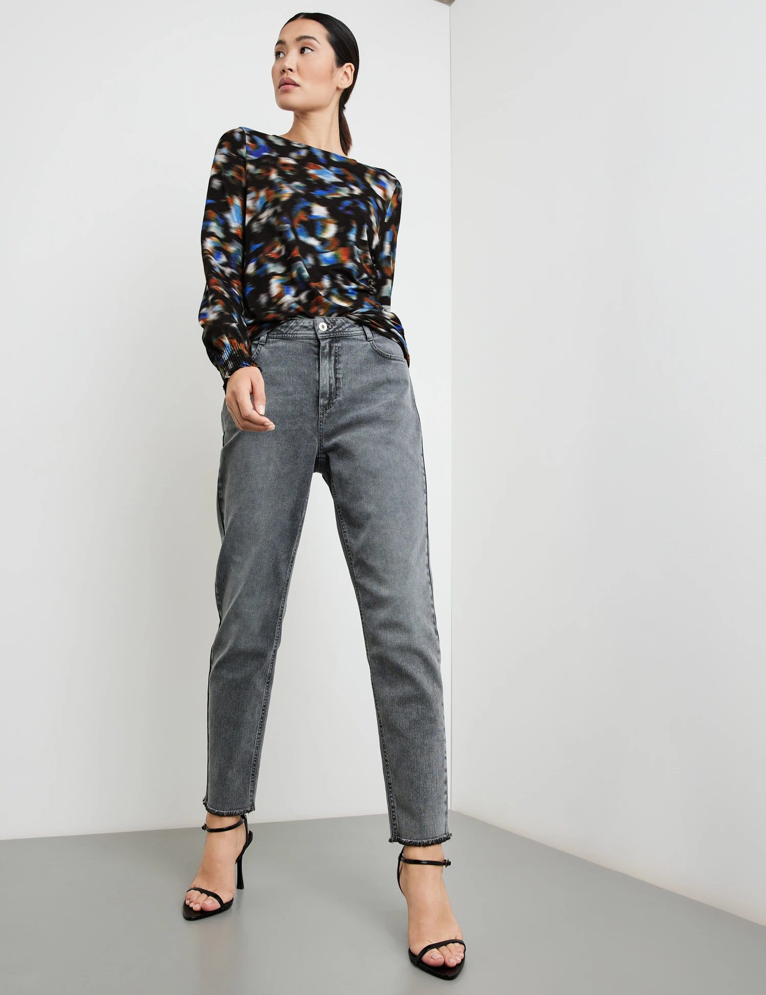 Taifun Shirt Mit Gesmokten Ärmelenden 5 Taifun Shirt Mit Gesmokten Ärmelenden – Bild 5