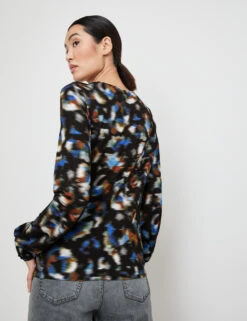 Taifun Shirt Mit Gesmokten Ärmelenden 12 Taifun Shirt Mit Gesmokten Ärmelenden -Gerry Stil Geschaft shirt mit gesmokten aermelenden 104