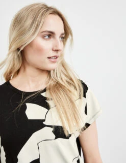 Taifun Shirt Mit Print -Gerry Stil Geschaft shirt mit print 100