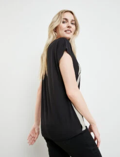 Taifun Shirt Mit Print -Gerry Stil Geschaft shirt mit print 104