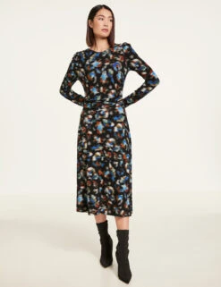 Taifun Shirtkleid Mit Puffärmeln -Gerry Stil Geschaft shirtkleid mit puffaermeln 01