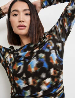 Taifun Shirtkleid Mit Puffärmeln -Gerry Stil Geschaft shirtkleid mit puffaermeln 100