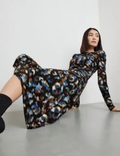 Taifun Shirtkleid Mit Puffärmeln -Gerry Stil Geschaft shirtkleid mit puffaermeln 102