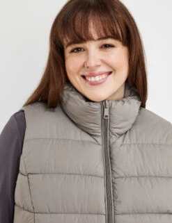 Steppweste Mit Stehkragen -Gerry Stil Geschaft steppweste mit stehkragen 100