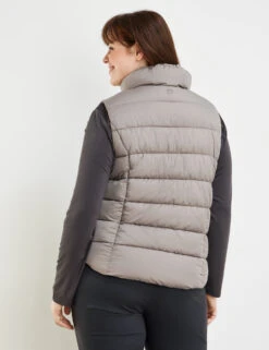 Steppweste Mit Stehkragen -Gerry Stil Geschaft steppweste mit stehkragen 104