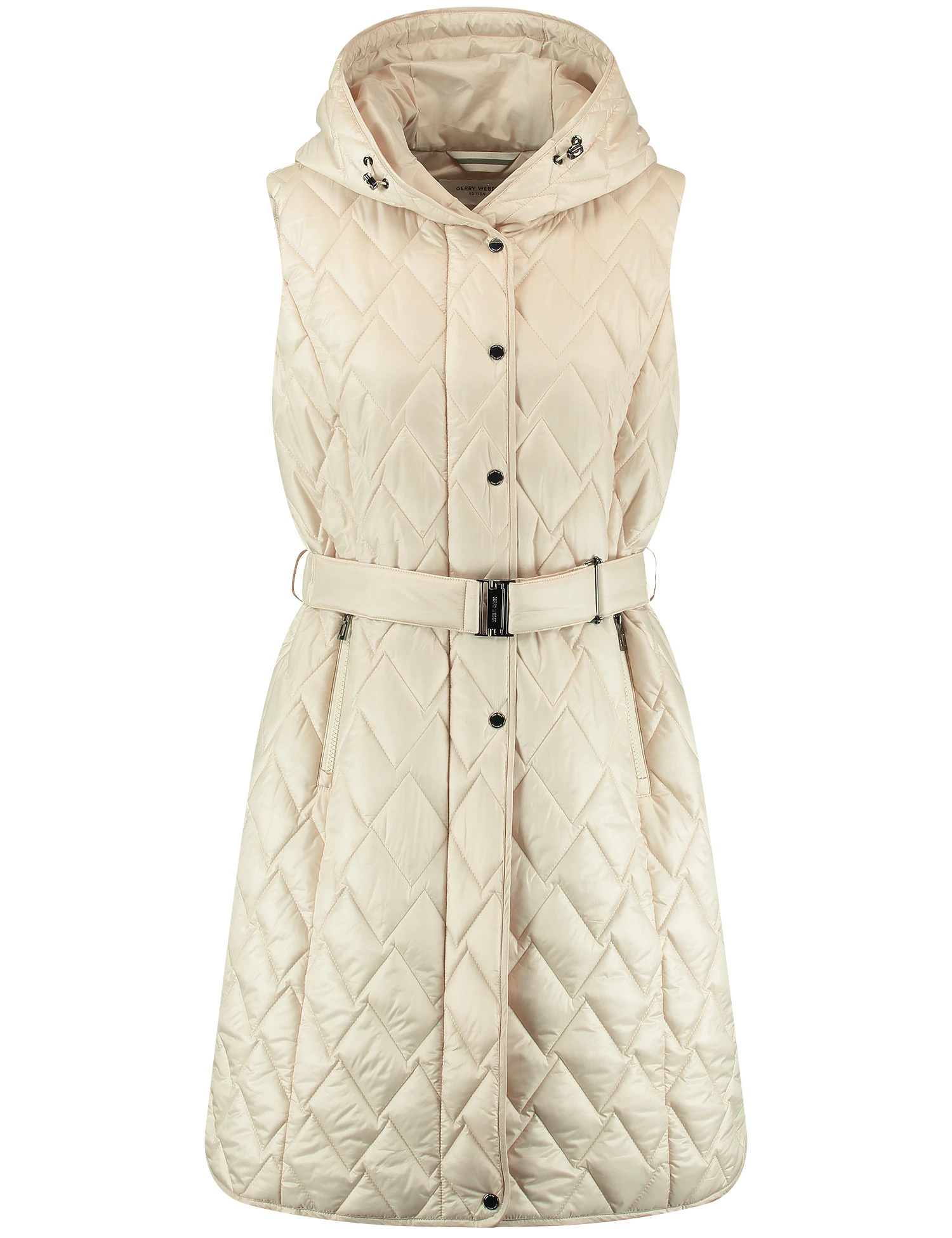 Gerry Weber Steppweste Mit Taillengürtel Und Kapuze 2 Gerry Weber Steppweste Mit Taillengürtel Und Kapuze – Bild 2
