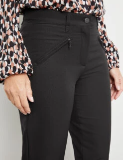 Gerry Weber Stretchhose Citystyle Mit Zippertaschen 10 Gerry Weber Stretchhose Citystyle Mit Zippertaschen -Gerry Stil Geschaft stretchhose citystyle mit zippertaschen 100