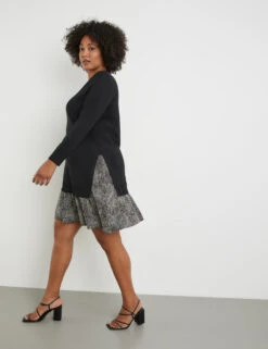 Strickkleid -Gerry Stil Geschaft strickkleid 102