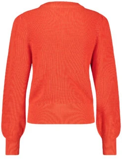 Taifun Strickpullover Mit Pointelle-Details -Gerry Stil Geschaft strickpullover mit pointelle details 03