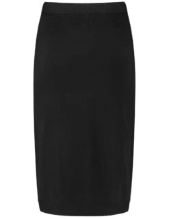 Strickrock Mit Schlitz -Gerry Stil Geschaft strickrock mit schlitz 03