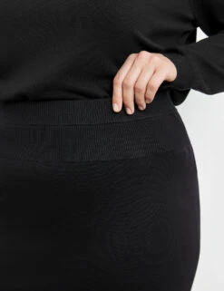 Strickrock Mit Schlitz -Gerry Stil Geschaft strickrock mit schlitz 100