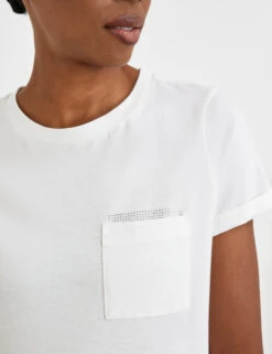 Gerry Weber T-Shirt Mit Steinchendekor -Gerry Stil Geschaft t shirt mit steinchendekor 100