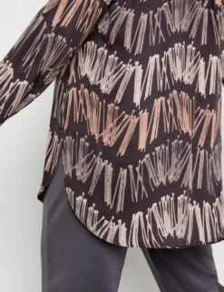 Tunika Aus Nachhaltiger Viskose 10 Tunika Aus Nachhaltiger Viskose -Gerry Stil Geschaft tunika aus nachhaltiger viskose 100