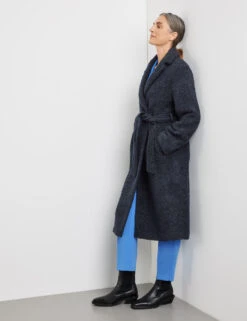 Gerry Weber Wollmantel Mit Bouclé-Optik -Gerry Stil Geschaft wollmantel mit boucl optik 102