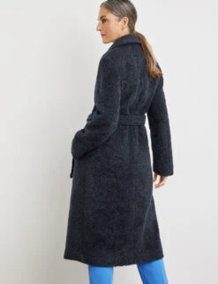 Gerry Weber Wollmantel Mit Bouclé-Optik -Gerry Stil Geschaft wollmantel mit boucl optik 104