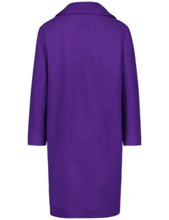 Gerry Weber Wollmantel Mit Großem Reverskragen -Gerry Stil Geschaft wollmantel mit grossem reverskragen 03